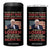 Funny Gifts For Dad Trump 4 in 1 Can Cooler Tumbler You Are A Really Great Dad Just Fantastic America Flag TB09 One Size: 16 oz Black Print Your Wear