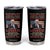 Funny Gifts For Dad Trump Tumbler Cup You Are A Really Great Dad Just Fantastic America Flag TB09 Black Print Your Wear