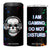 Gifts For Gamer 4 in 1 Can Cooler Tumbler I Am Gaming Do Not Disturb TB09 One Size: 16 oz Black Print Your Wear