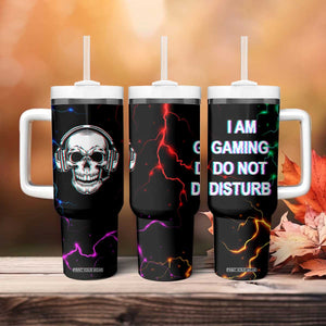 Gifts For Gamer Tumbler With Handle I Am Gaming Do Not Disturb TB09 Print Your Wear