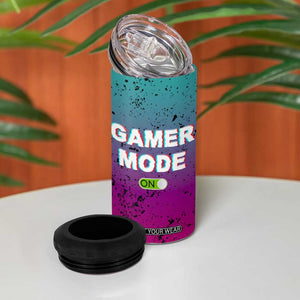 Funny Gamer 4 in 1 Can Cooler Tumbler I Paused My Game To Be Here TB09 Print Your Wear