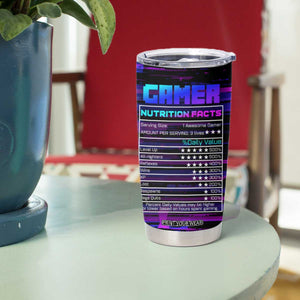 Funny Gamer Tumbler Cup Gaming Is My DNA TB09 Print Your Wear