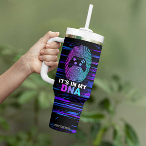 Funny Gamer Tumbler With Handle Gaming Is My DNA TB09 Print Your Wear