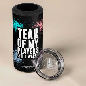 Funny Gamer 4 in 1 Can Cooler Tumbler Tears Of My Players Gaming Teenage Boys Men TB09 Print Your Wear