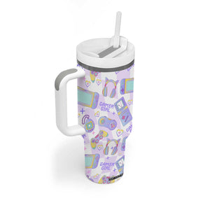 Funny Gifts For Gamer Girl Tumbler With Handle TB09 Print Your Wear