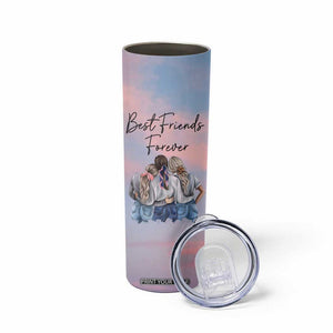 Friendship Gifts Skinny Tumbler Best Friends Forever TB09 Print Your Wear