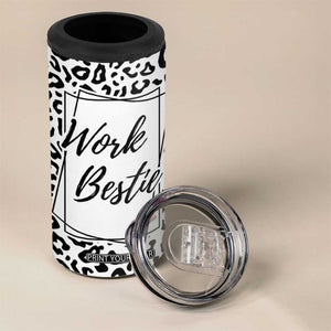 Gifts for Coworker 4 in 1 Can Cooler Tumbler Work Bestie Definition TB09 Print Your Wear