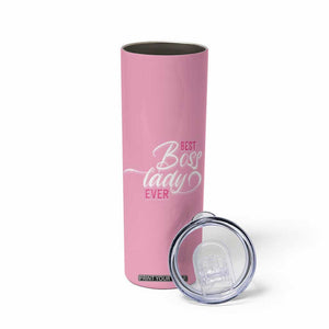 Gifts for Female Boss Skinny Tumbler Best Boss Lady Ever TB09 Print Your Wear