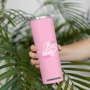 Gifts for Female Boss Skinny Tumbler Best Boss Lady Ever TB09 Print Your Wear