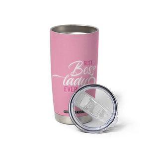 Gifts for Female Boss Tumbler Cup Best Boss Lady Ever TB09 Print Your Wear