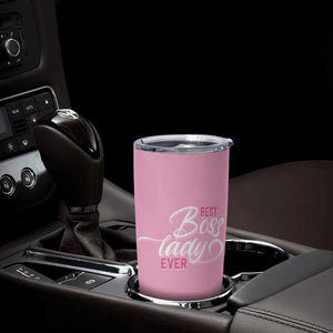 Gifts for Female Boss Tumbler Cup Best Boss Lady Ever TB09 Print Your Wear