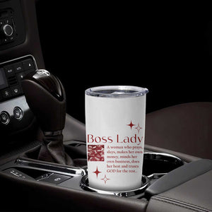 Best Boss Gifts for Women Tumbler Cup Boss Lady Definition Motivates Empowers Inspires TB09 Print Your Wear