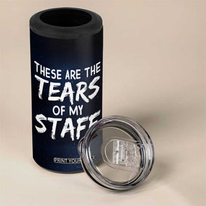 Funny Boss 4 in 1 Can Cooler Tumbler These Are The Tears Of My Staff TB09 Print Your Wear