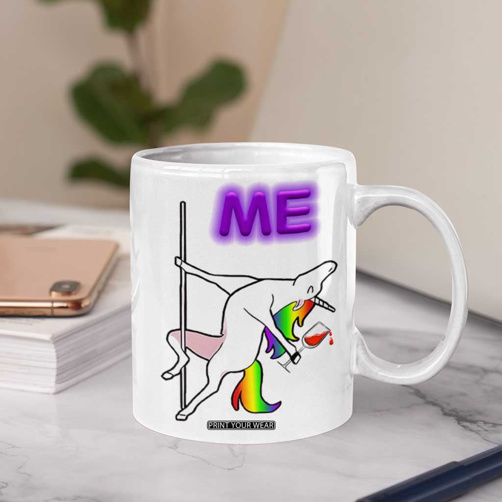 50th Birthday Coffee Mug Funny Dancing Unicorn 1976 Other 50 Year Olds TB10 Print Your Wear