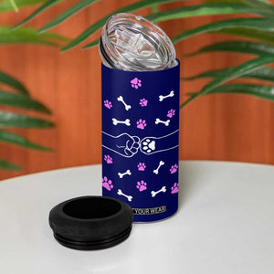 Dog Dad 4 in 1 Can Cooler Tumbler The Dog Father Gifts For Dogs Lovers TB10 Print Your Wear