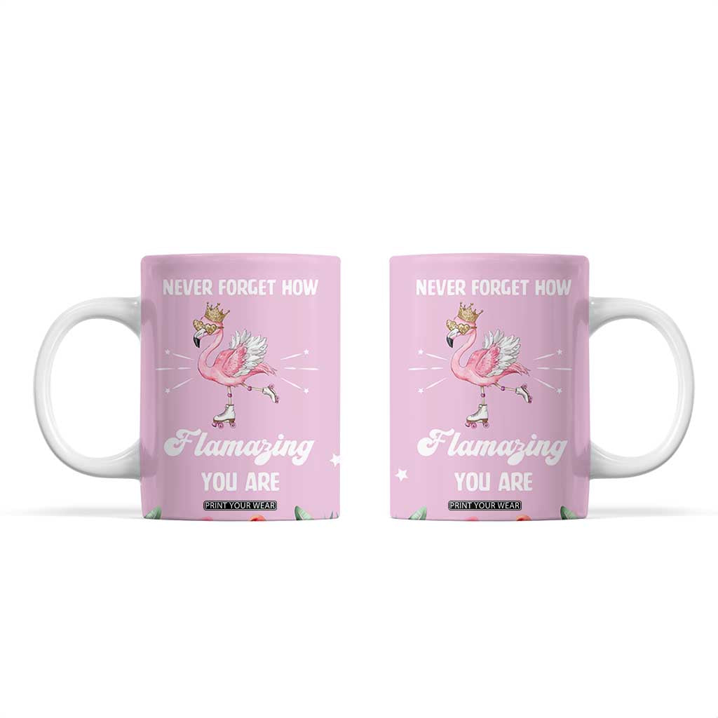 Flamingo Gifts Coffee Mug Appreciation Inspirational Gift for Her TB10 Pink Print Your Wear