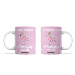 Flamingo Gifts Coffee Mug Appreciation Inspirational Gift for Her TB10 Pink Print Your Wear