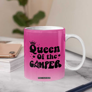 Queen Of The Camper Coffee Mug RV Camping Camper Life TB10 Print Your Wear