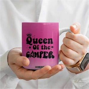 Queen Of The Camper Coffee Mug RV Camping Camper Life TB10 Print Your Wear