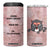 Funny Cat 4 in 1 Can Cooler Tumbler Shhh Don't Speak Hold on Ok I'm Listening Cat Lover Gifts TB10 One Size: 16 oz Pink Print Your Wear