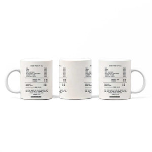 Christian Inspirational Coffee Mug Bible Verses Christian Gift Jesus Paid It All TB10 Print Your Wear