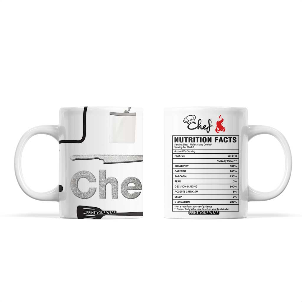 Chef Gifts Coffee Mug Gifts For Cooking Lovers Bakers Culinary Students TB10 White Print Your Wear