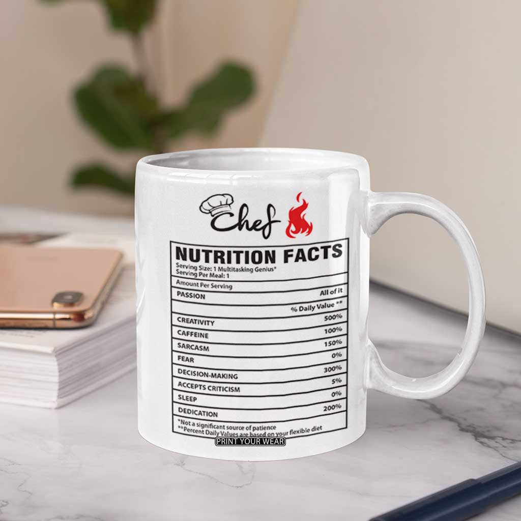 Chef Gifts Coffee Mug Gifts For Cooking Lovers Bakers Culinary Students TB10 Print Your Wear