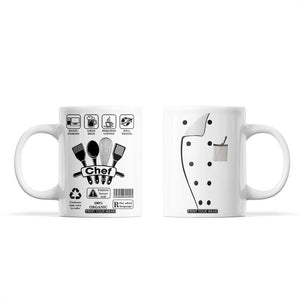 Chef Gifts Coffee Mug Gifts For Cooking Lovers Culinary Students TB10 White Print Your Wear