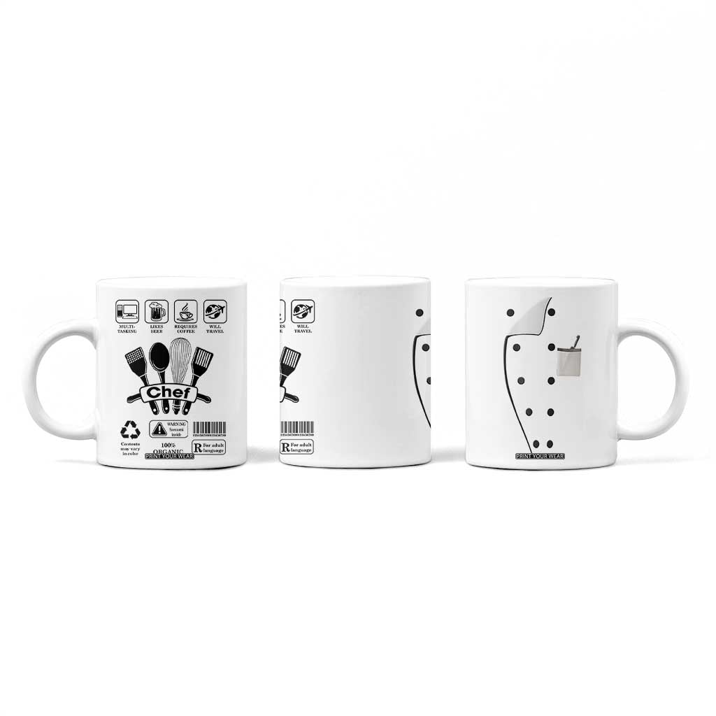 Chef Gifts Coffee Mug Gifts For Cooking Lovers Culinary Students TB10 Print Your Wear