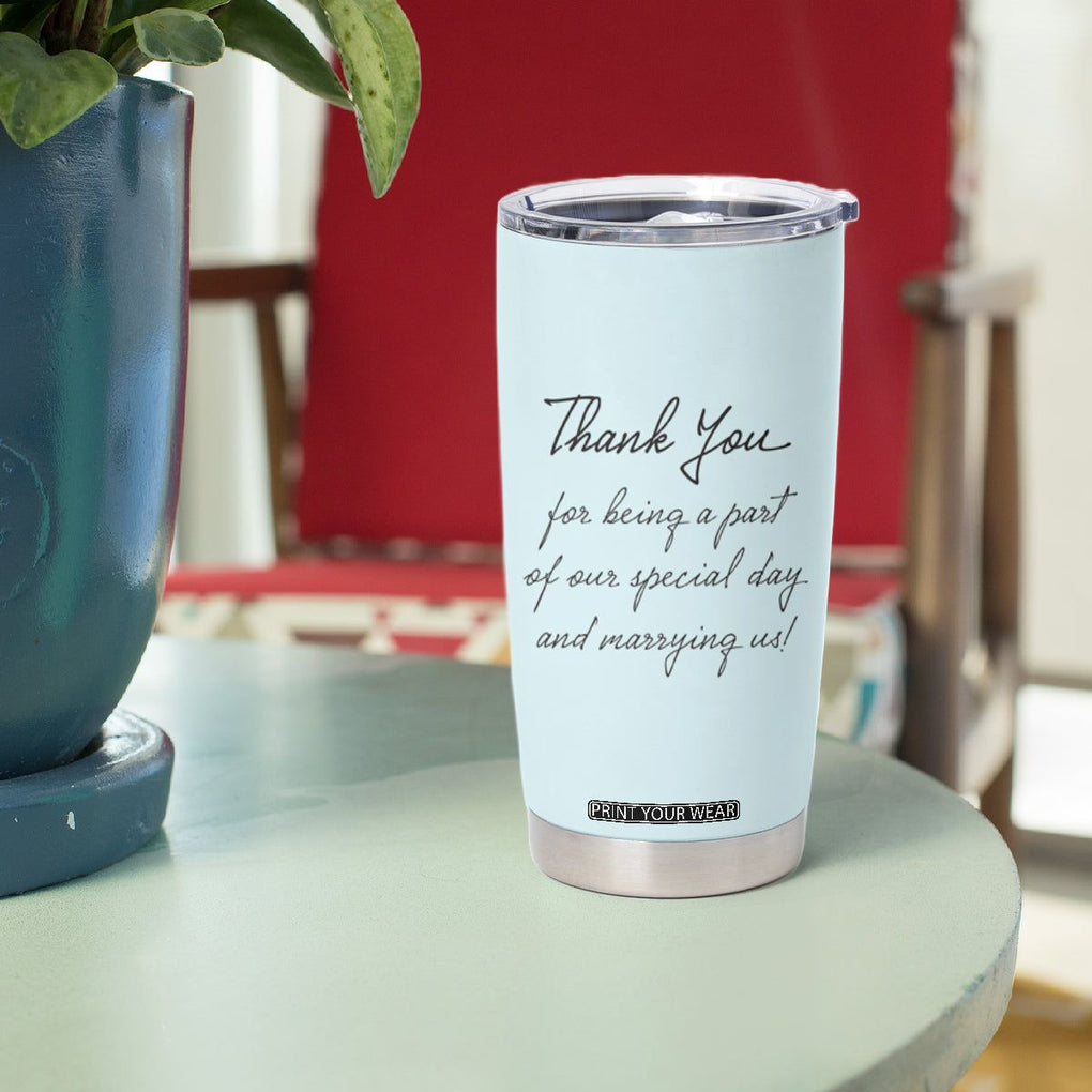 Wedding Host Tumbler Cup Best Officiant Ever Present To That Special Person Performing The Marriage TB10 Print Your Wear