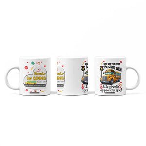 Bus Driver Gifts Coffee Mug School Bus Driver Christmas Appreciation Retired Drivers Gift TB10 Print Your Wear