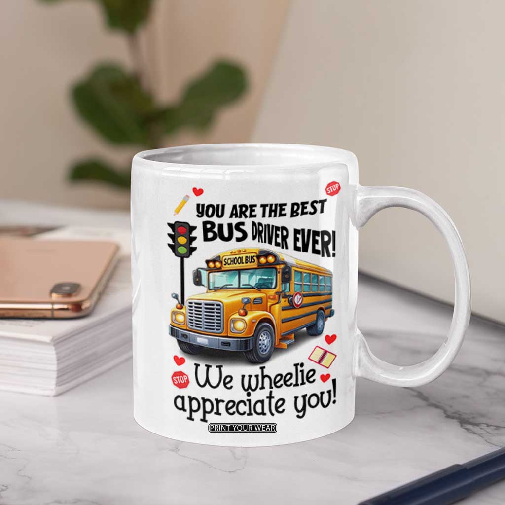 Bus Driver Gifts Coffee Mug School Bus Driver Christmas Appreciation Retired Drivers Gift TB10 Print Your Wear