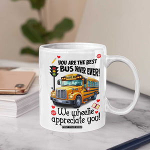 Bus Driver Gifts Coffee Mug School Bus Driver Christmas Appreciation Retired Drivers Gift TB10 Print Your Wear
