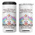 Funny Rude Unicorn 4 in 1 Can Cooler Tumbler Back the F*ck up Sprinkle Tits Today Is Not the Day Shank You With My Horn TB10 One Size: 16 oz White Print Your Wear