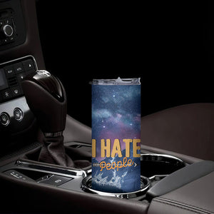 Funny Rude Bear Skinny Tumbler Shu Duh Fuh Cup I Hate People Funny Gag Gifts for Introverts TB10 Print Your Wear