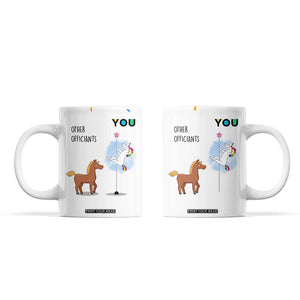 Officiant Gift Coffee Mug Funny Thank You Presents For Engagement Wedding Day TB10 White Print Your Wear