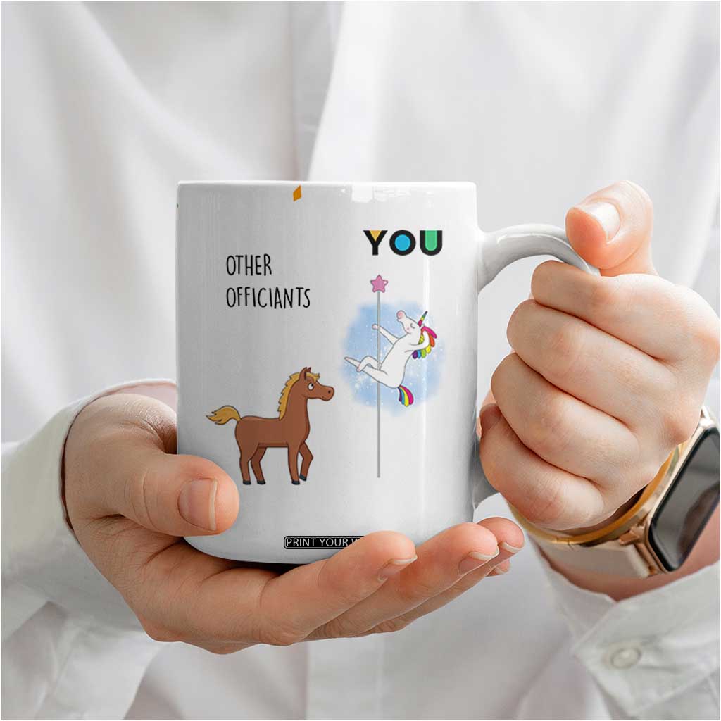 Officiant Gift Coffee Mug Funny Thank You Presents For Engagement Wedding Day TB10 Print Your Wear