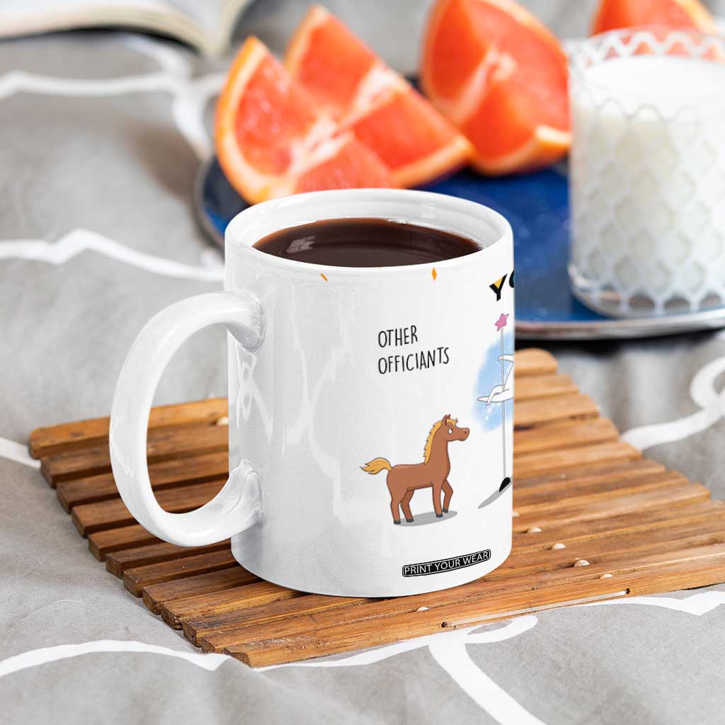 Officiant Gift Coffee Mug Funny Thank You Presents For Engagement Wedding Day TB10 Print Your Wear
