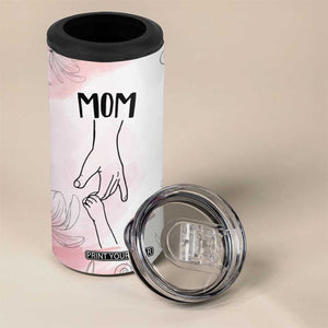 Mom Gifts 4 in 1 Can Cooler Tumbler Mama Holding Hands Mothers Day Gift TB10 Print Your Wear