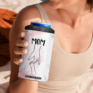 Mom Gifts 4 in 1 Can Cooler Tumbler Mama Holding Hands Mothers Day Gift TB10 Print Your Wear