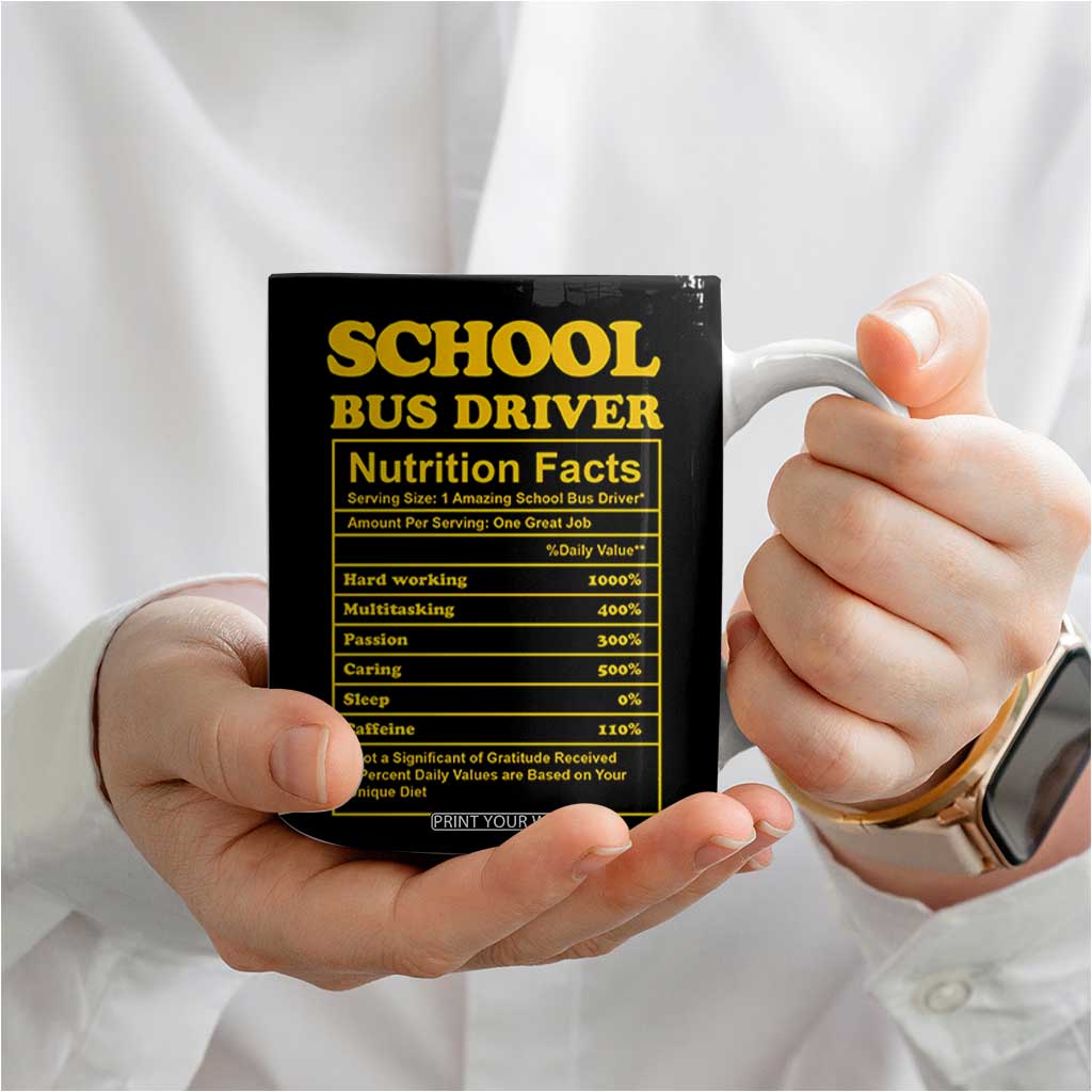 School Bus Driver Gifts Coffee Mug Bus Driver Christmas Appreciation Gift TB10 Print Your Wear