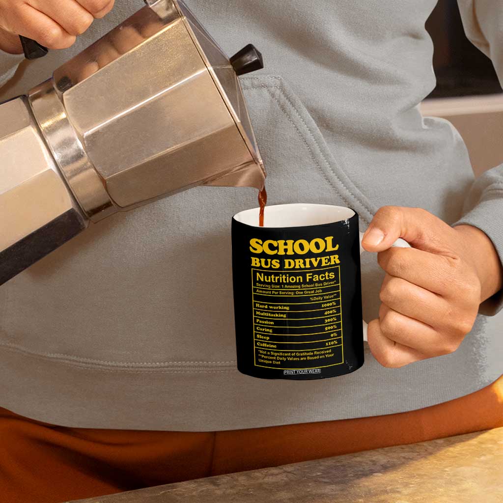 School Bus Driver Gifts Coffee Mug Bus Driver Christmas Appreciation Gift TB10 Print Your Wear