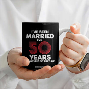 Couples 50 Years Married Coffee Mug Funny 50th Wedding Anniversary Gifts For Him Her TB10 Print Your Wear