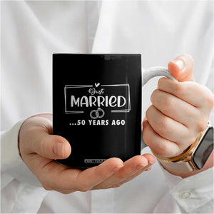 Just Married 50 Years Ago Coffee Mug 50th Anniversary Gift TB10 Print Your Wear