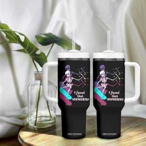 Funny Bones Anatomy Tumbler With Handle I Found That Humerus Pun Fun Humerous Skeleton Skateboard TB10 Print Your Wear