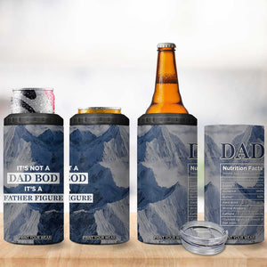 Gifts For Dad 4 in 1 Can Cooler Tumbler Its Not a Dad Bod Its a Father Figure Funny Fathers Day Gift TB10 Print Your Wear