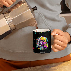 Gaming Gifts Coffee Mug Gamer Video Game Controller Colorful Graffiti Skeleton TB10 Print Your Wear