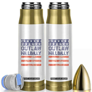 Trump Vance 2024 Election Bullet Tumbler Outlaw Hillbilly 45 47 US Flag Vintage TB10 White Print Your Wear