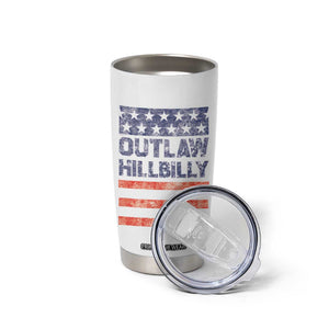 Trump Vance 2024 Election Tumbler Cup Outlaw Hillbilly 45 47 US Flag Vintage TB10 Print Your Wear