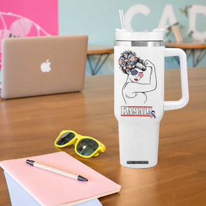 Harris 2024 Tumbler With Handle Ladies Voting Kamala Presidential Election TB10 Print Your Wear